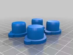 Kubota BX Hydraulic Valve Cap Plugs