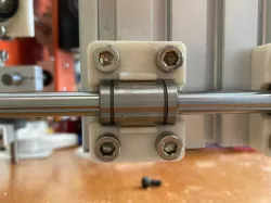 LM8UU Holder for 2020 aluminum extrusion
