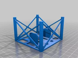 Mars Inguenity Model using a Lama V4 Heli body parts