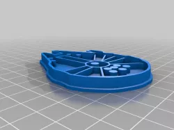 Millenium Falcon Cookie Cutter