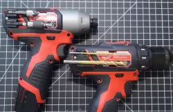 Milwaukee M12 Drill, Hex Bit Holders