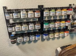 Model Master Paint rack (wall mount)