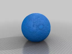 moon ball litophane