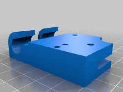 Mount for A10 pro (with GT2560 V4 / 2020) filament runout sensor + BMG extruder