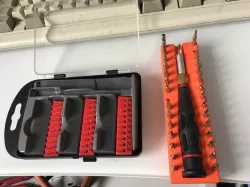 Multi-screwdriver case 4mm x 30