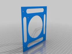 Noctua NF-A9 92mm chromax fan adapter (140mm to 92mm)