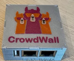 Orange Pi R1 plus case (Crowdwall project)