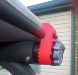 Porch swing canopy bracket/mount