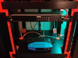 Prack-Rack; IKEA Lack Rack With Guide Rails 