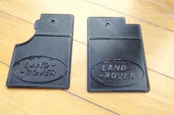 Rear mud flaps for the Gelände II Land Rover 2015