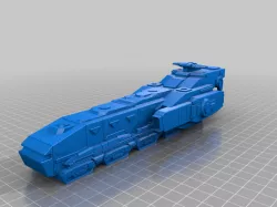 SciFi Vehicle - Aurochs-class Land Crawler - 6mm