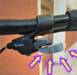 Shimano LX shifter lever pusher 200 gs