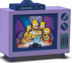 Simpsons TV Television
