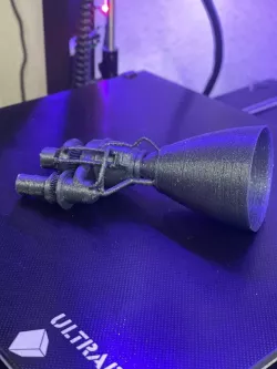 SpaceX Raptor Engine simplified & One-Part Print