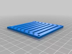 Sticky Note holder and stencil