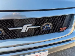 Subaru Forester JDM "F" logo and XT badge