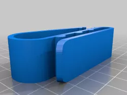 Sunglass car visor clip