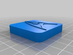 tcpiii's Ender 3 Star Trek TOS Delta Shield QR Code Cover (Command)