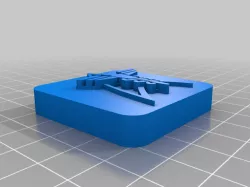 tcpiii's Ender 3 Star Trek TOS Delta Shield QR Code Cover medical symbol