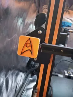 tcpiii's Ender 3 Star Trek TOS Delta Shield QR Code Cover (Operations)