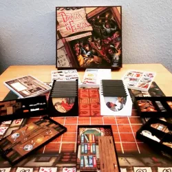 The Dragon and Flagon boardgame insert
