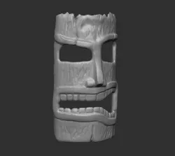 Tiki Mask (Stronger jaw)