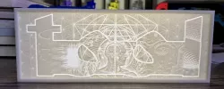Tool Band Logo Lithophane