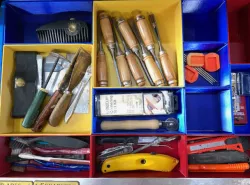 Tool draw organisation trays