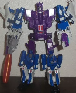 Transformers Galvatronus upgrade Titans Returns Cyclonus & Generations Scourge