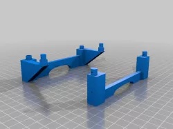 traxxas body to clodbuster chassis mount adapters