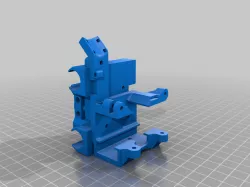 Trying to get the Hextrudort to mount to the Hypercube original x carriage