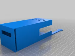 UHF case and holder mod - OpenScad