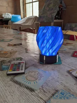 Vase Led Lamp