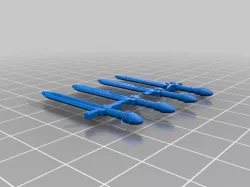 Warrior on steroid sword