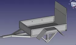 1/10 RC Crawler Trailer v2.0 !!