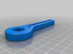 15mm Hex Socket Ratchet Wrench
