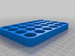 STL file 18650 Battery Fixture ( Double row/Double Sided ) - Lithium Ion  Welding 🔋・3D printing design to download・Cults