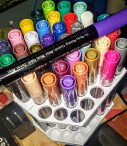 42 count Paint Pen Marker Holder Cup Organizer Hobby Caddy