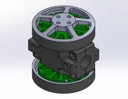 5010 Coaxial Drone Motor Mount