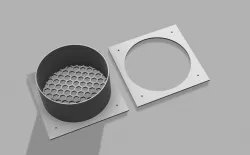 Abluft Klimaanlage / aircondition 150mm Schlauch Fenster