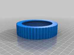 Adapter for rpg-67 filter to 3m mask