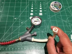 Air Compressor Tire Inflator with gauge