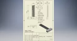 Anreißlineal / marking ruler