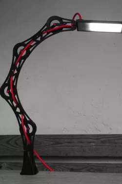 Articulating LED desk lamp