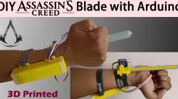 Assassin's Creed Hidden Blade 3D Printed 