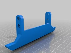 Axial Wraith 1.9 rear bumper (and body mount)