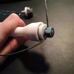 Bearing jump rope