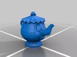 Beauty and the beast- Mrs Potts and Chip