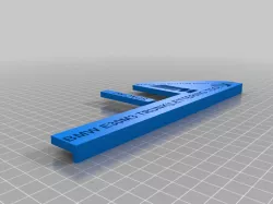BMW e30 m3 placement-tool for trunk logoes 