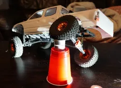 Body Mount Add-on for Long travel shock mounts for Axial SCX10 2